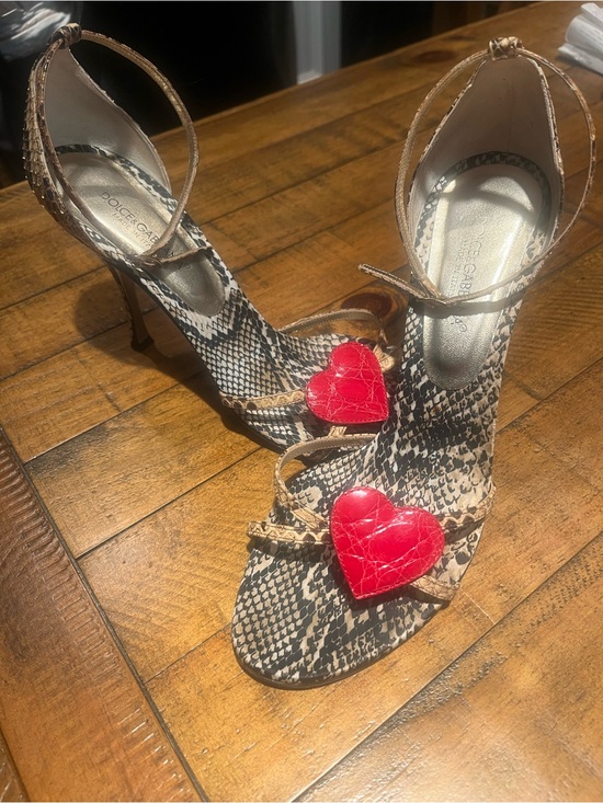 Dolce & Gabbana Shoes - Dolce & Gabbana SS2005 Python Runway Sexy Sandal